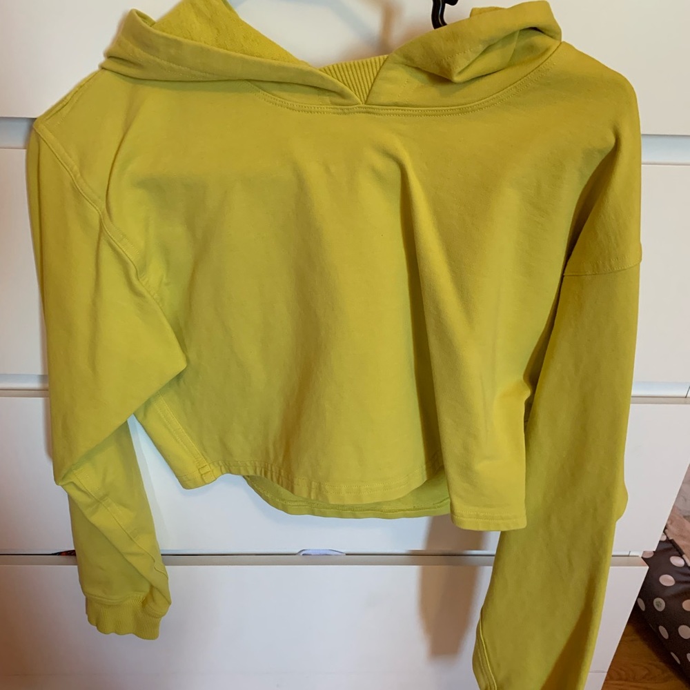 All yours cropped hoodie